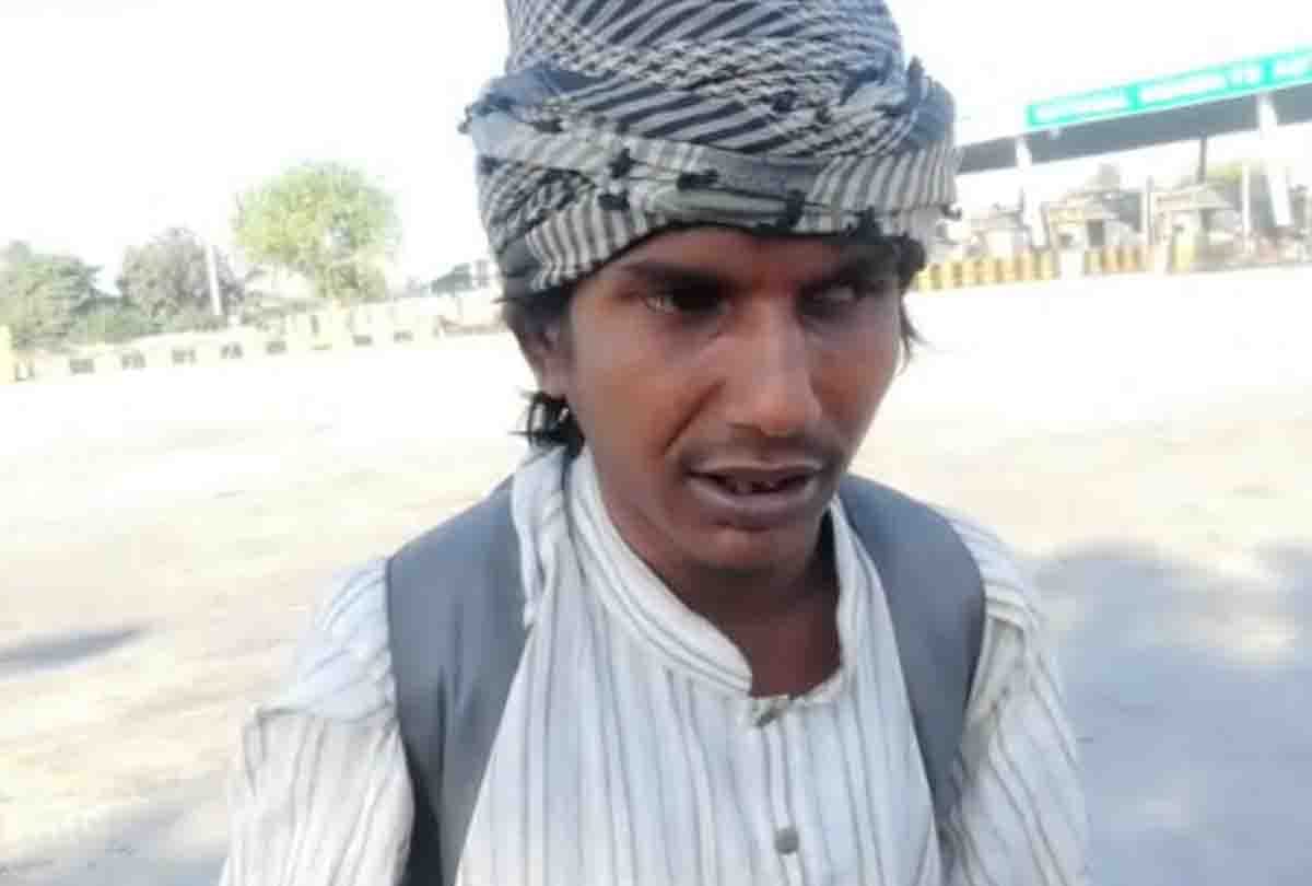 lockdown in up: Murshid reached Auraiya from Ajmer after traveling 1000 km in 13 days
