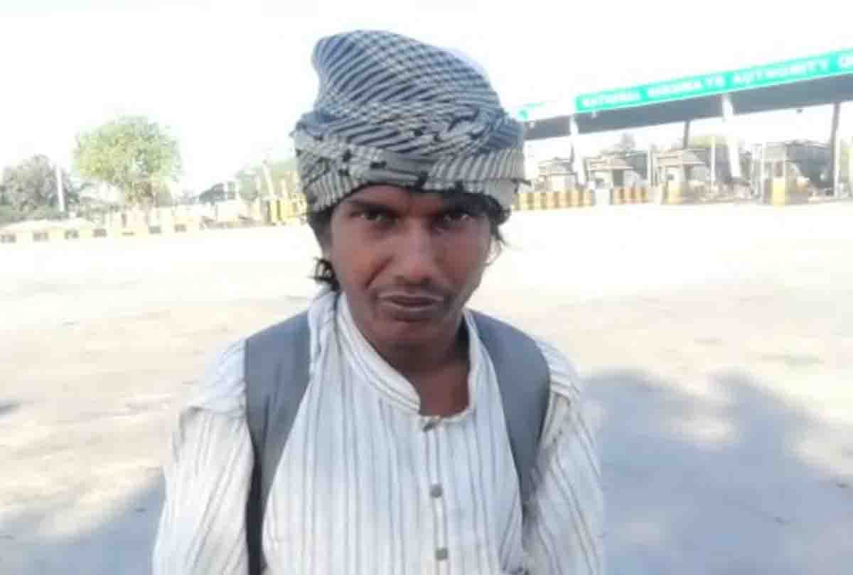 lockdown in up: Murshid reached Auraiya from Ajmer after traveling 1000 km in 13 days
