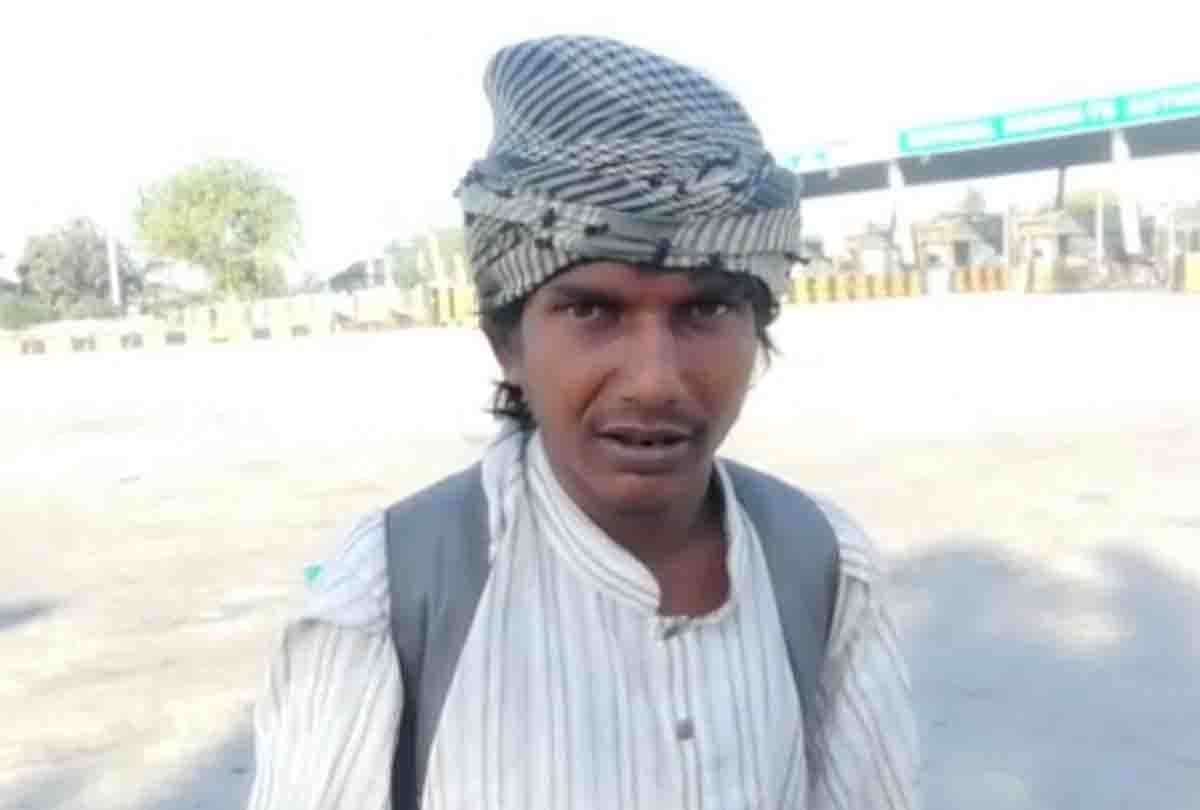 lockdown in up: Murshid reached Auraiya from Ajmer after traveling 1000 km in 13 days