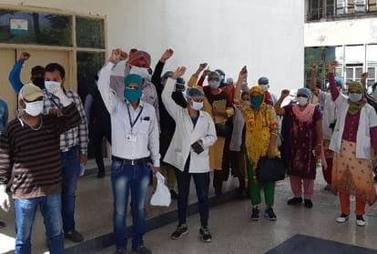 Coronavirus in Punjab News in Hindi: Three coronavirus positive case found in Amritsar of Punjab