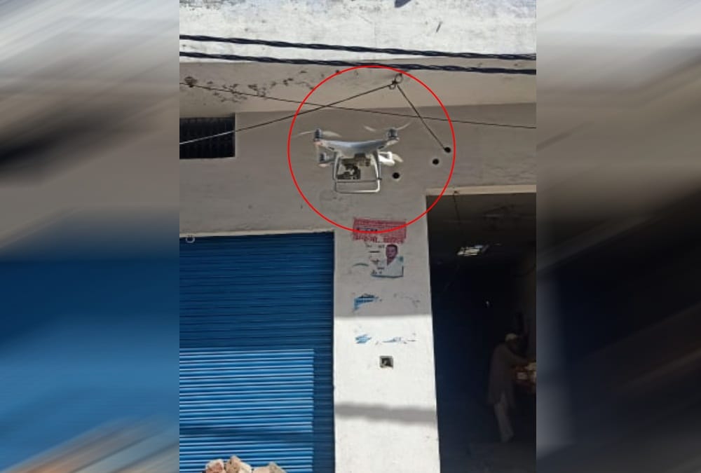 Uttarakhand lockdown: police patrolling in scooty and use drone for surveillance in roorkee