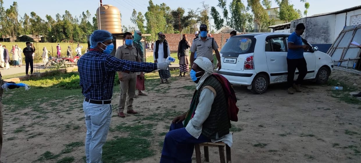Coronavirus in Uttarakhand news : after found six jamati, rudrapur village seal