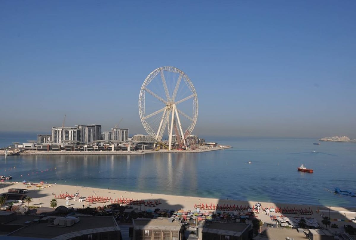 Worlds largest swing wheel which weighs five boeing jets and is twice as big as the London Eye