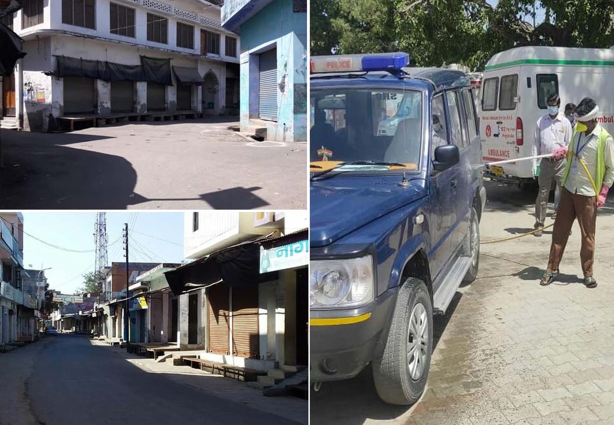 lockdown news: Undeclared curfew-like atmosphere in hardoi