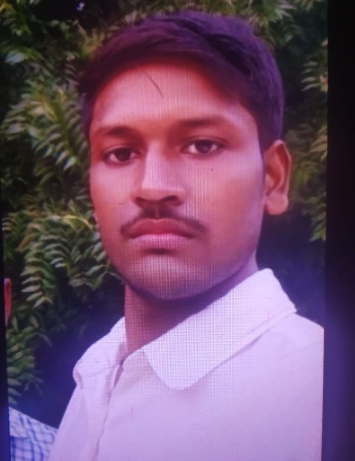young man burried in borwell