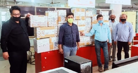 Postal Department started booking goods related to essential services