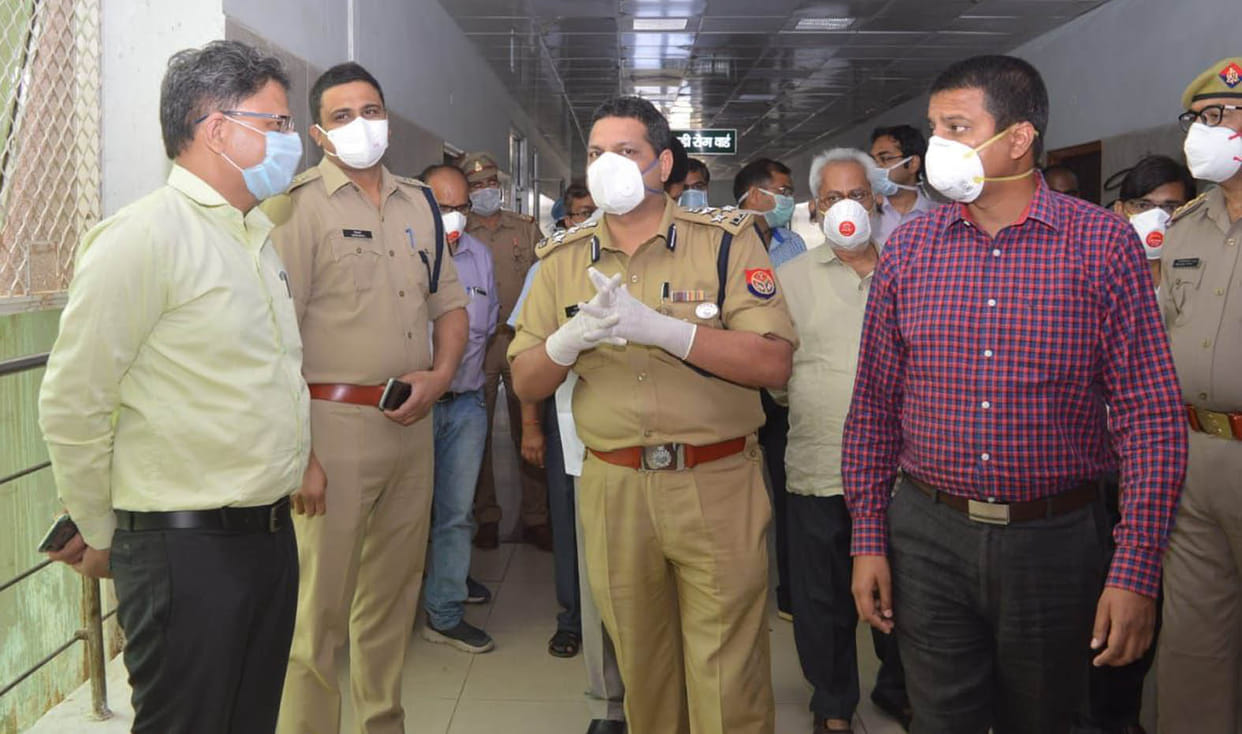 14 suspects and isolation wards handed over