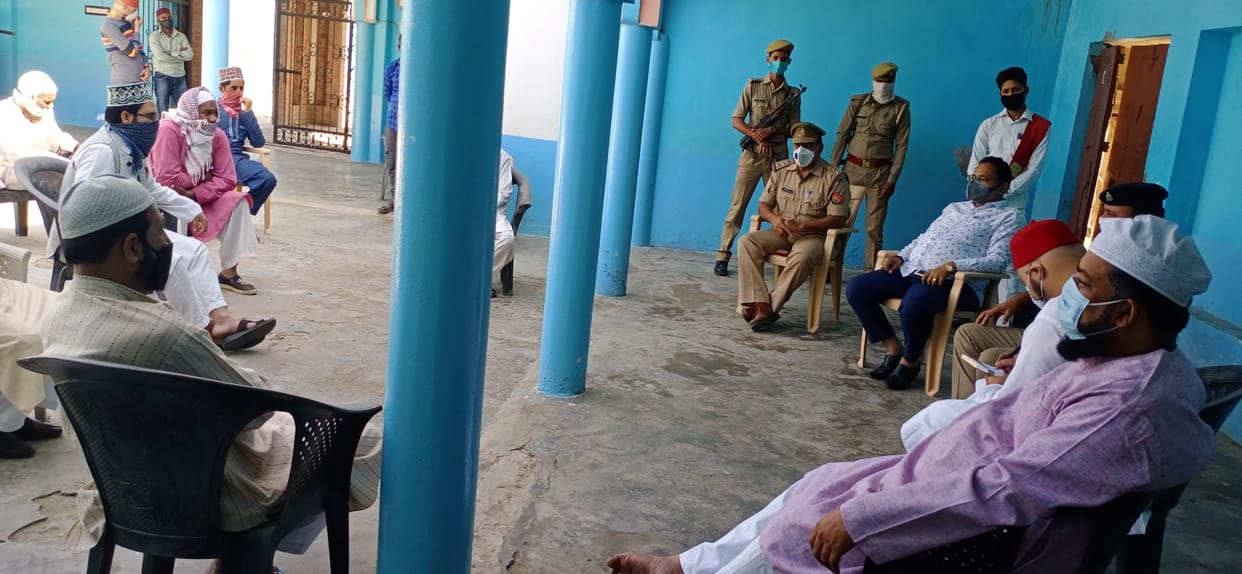 Meeting with religious leaders, appeal for compliance with lockdown