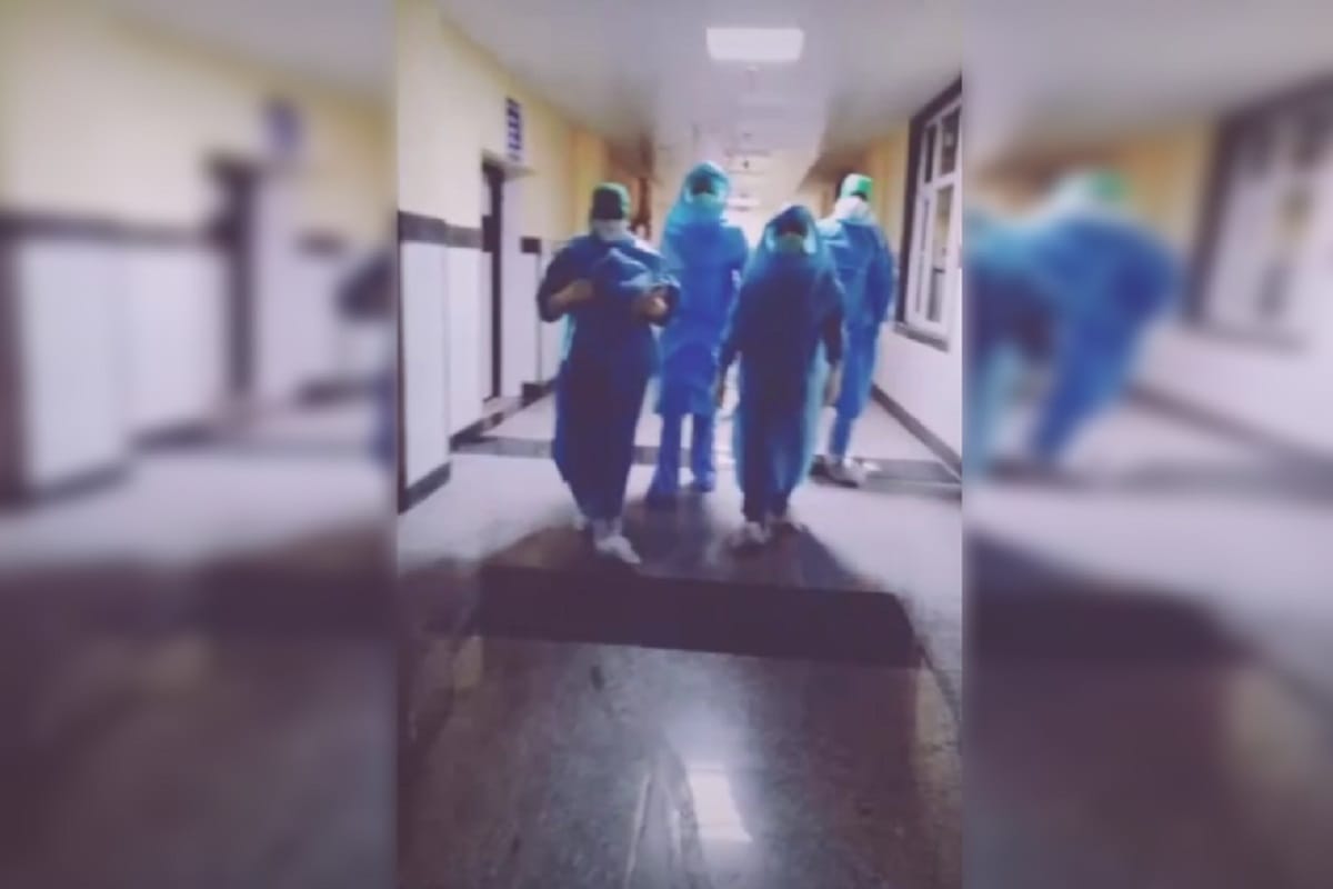 Corona Virus Update News, Meerut Doctores make a video on Tik Tok for Corona patients