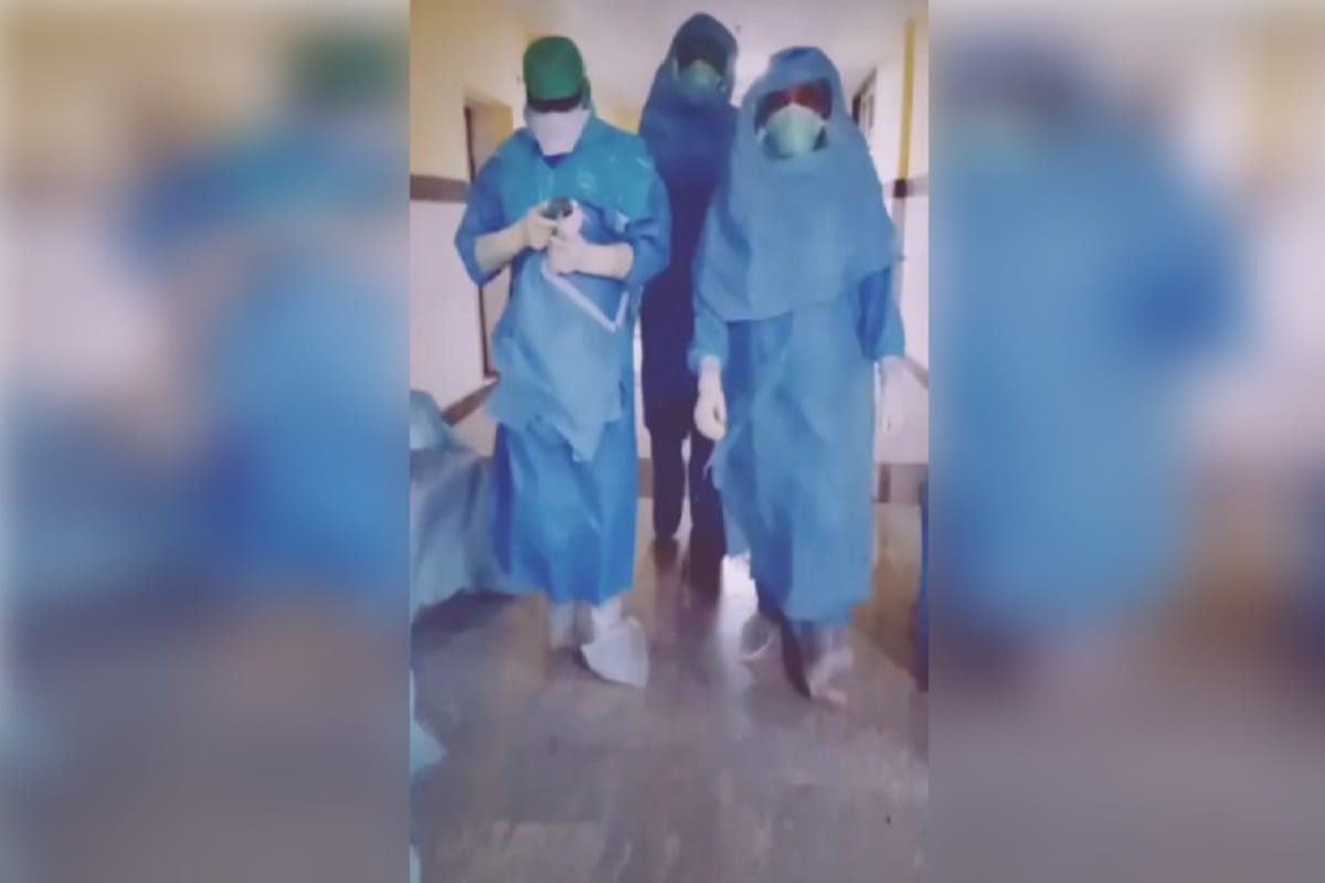 Corona Virus Update News, Meerut Doctores make a video on Tik Tok for Corona patients