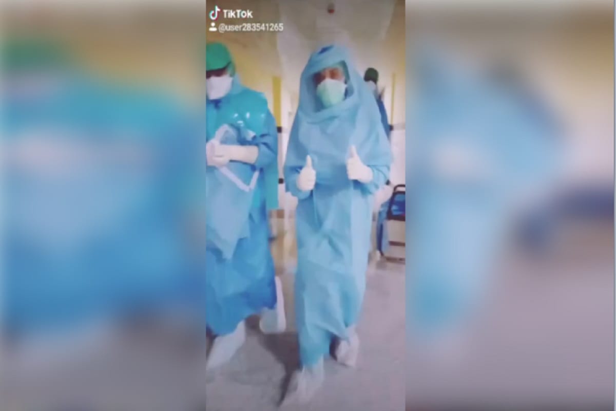 Corona Virus Update News, Meerut Doctores make a video on Tik Tok for Corona patients