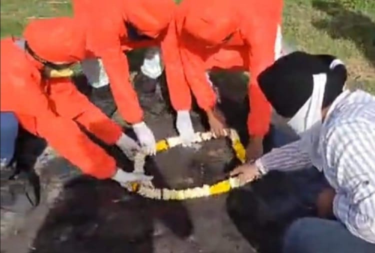no gurbani kirtan in verka nagar by raagi, padam shri nirmal singh khalsa, coronavirus