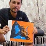 पेंटिंग का शौक पूरा कर रहे चाइनामैन कुलदीप