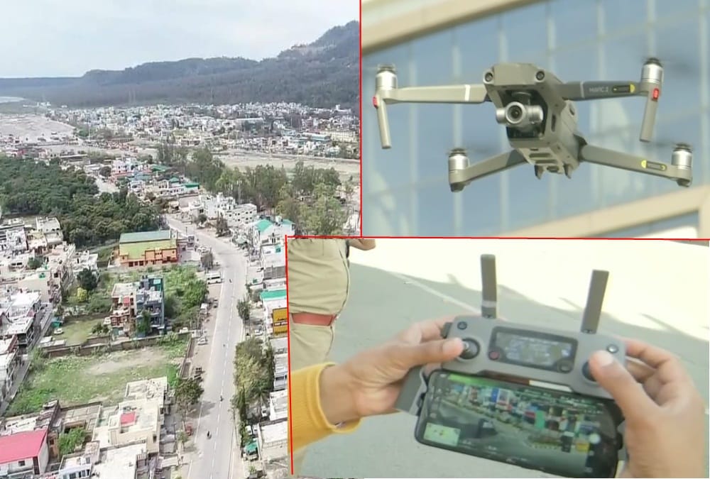 Lockdown Coronavirus in uttarakhand: Police Use Drone Camera for surveillance in dehradun, See Visuals