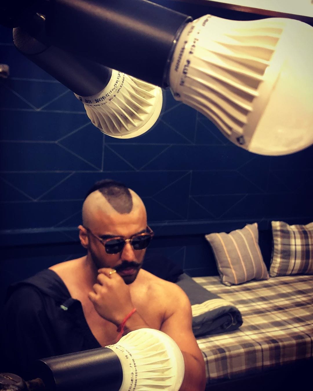 Coronavirus outbreak Arjun Kapoor bald photo goes viral during   Lockdown