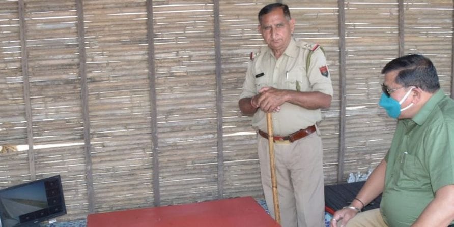 Monitoring of jamati with CCTV cameras