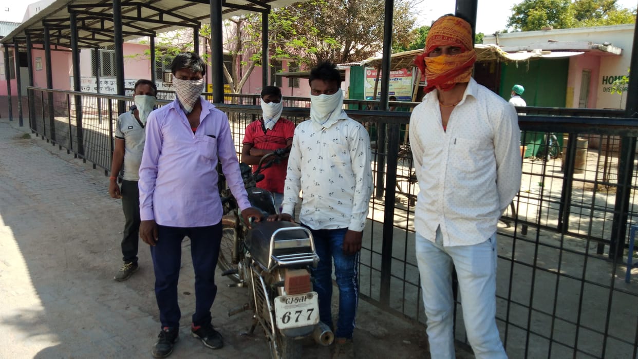 Youth returned after traveling 1200 km by bike