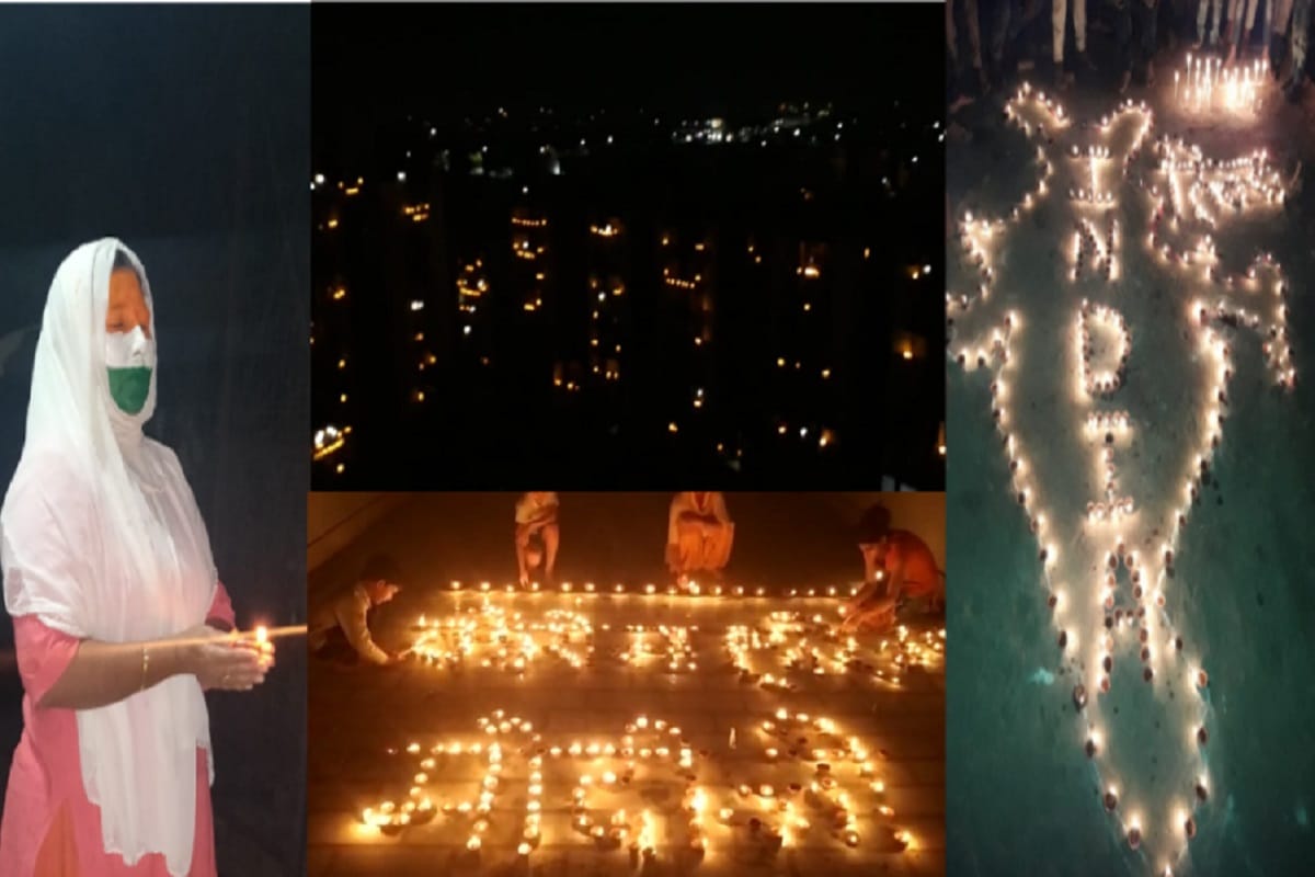 Corona Virus Update, People of Meerut city will light candles, mobile torches and diyas at nine o'clock