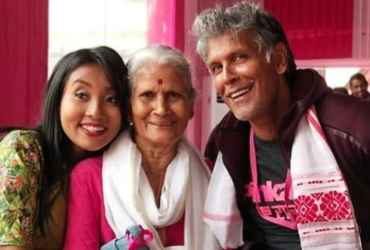 Milind Soman Share Romantic Photos With Wife Ankita Konwar From US Their Trip