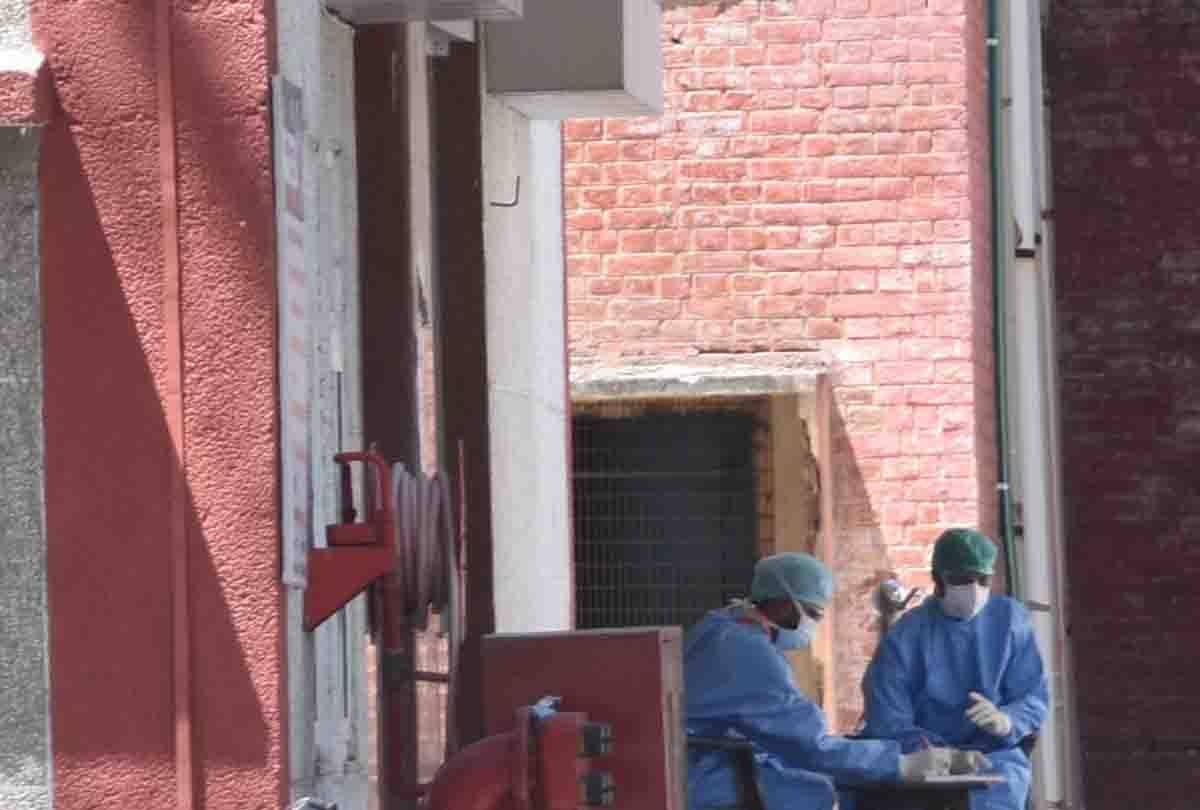 Doctor upset with six infected jamati's who admitted in hailet hospital