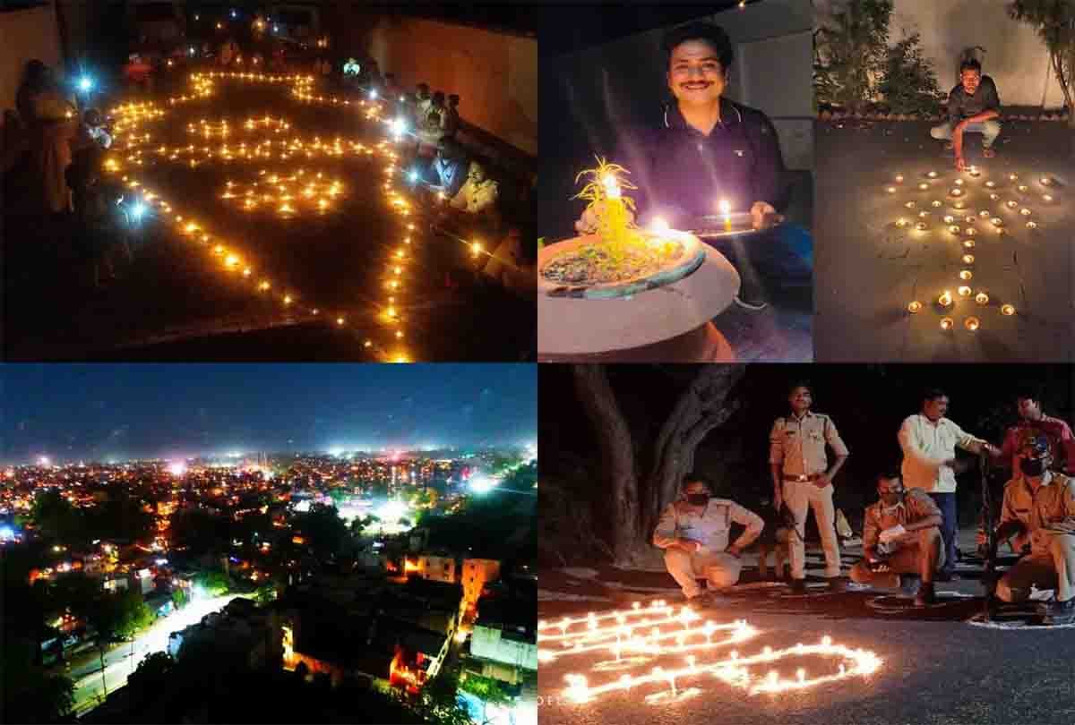 pm modi appeal against corona, light for nine minutes
