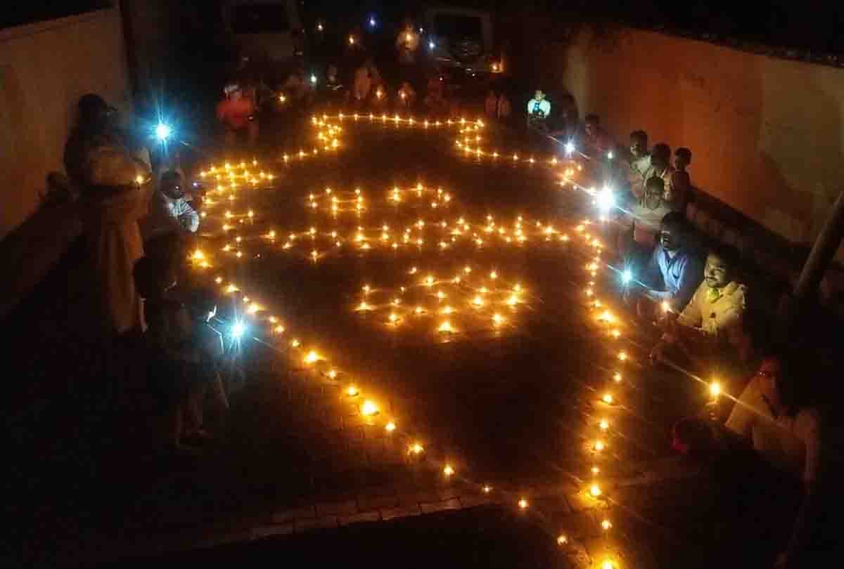 pm modi appeal against corona, light for nine minutes
