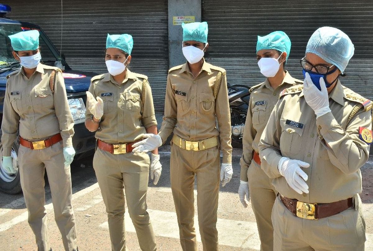 Coronavirus Update: Policemen will wear personal protective equipment kit in agra
