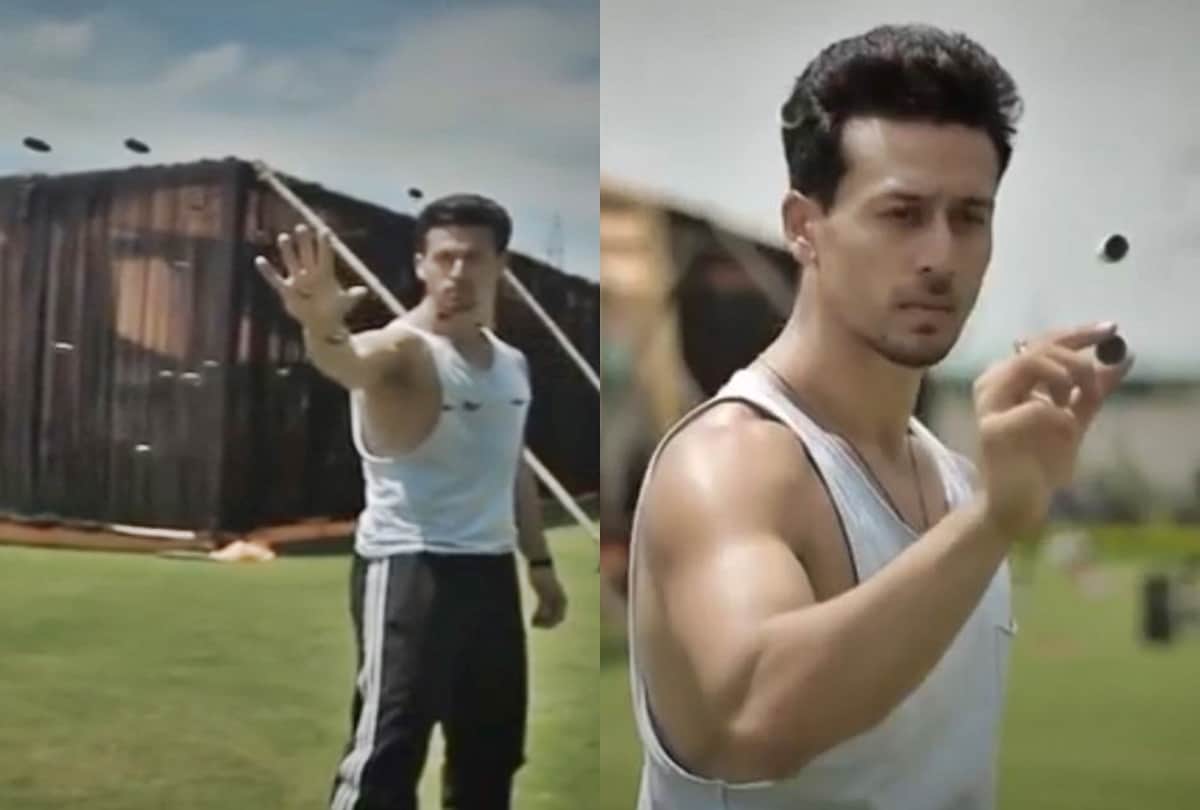 Tiger Shroff recreated a famous scene on instagram from the Matrix movies Starring Keanu Reeves