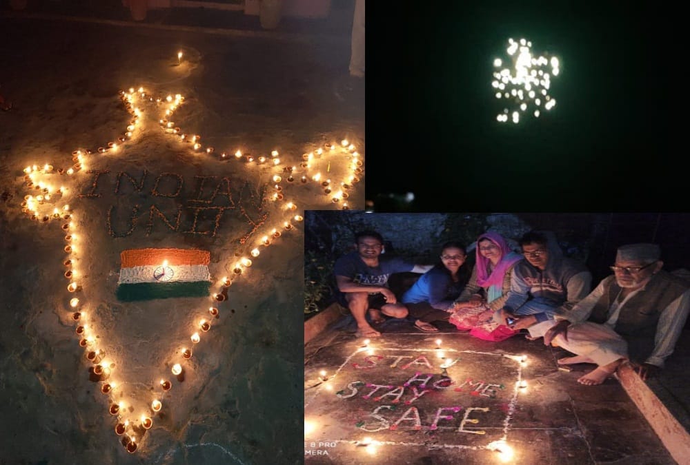 Coronavirus In uttarakhand: people Celebrated 9 Minute Diwali with Pm narendra modi to defeat corona