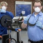 Volkswagen Uses 3D Printer To Make Face Shields