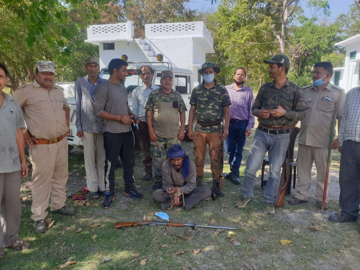 One arrested in encounter with forest department and wildlife smugglers