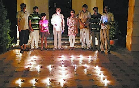 Union Minister Santosh Gangwar and BJP made light