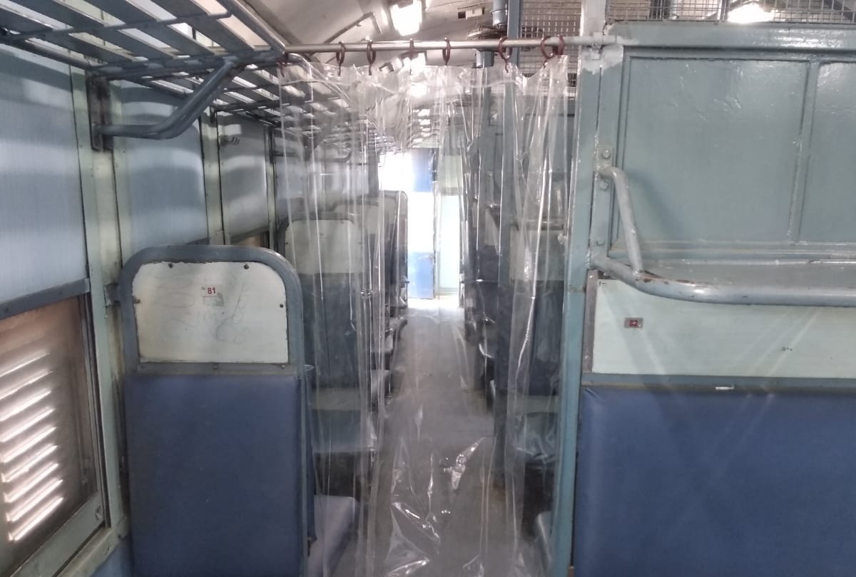 Isolation ward prepared in railway factory gorakhpur due to corona