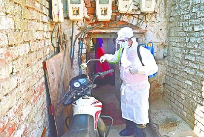 Coronavirus fighters house is not sanitized in agra