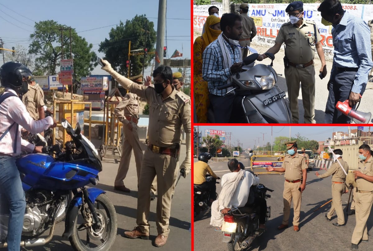 Coronavirus in Basti, Maharajganj (UP) Latest News Update Hindi: Police strict after found coronavirus patient