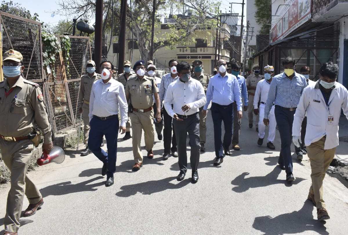 Coronavirus in Basti, Maharajganj (UP) Latest News Update Hindi: Police strict after found coronavirus patient