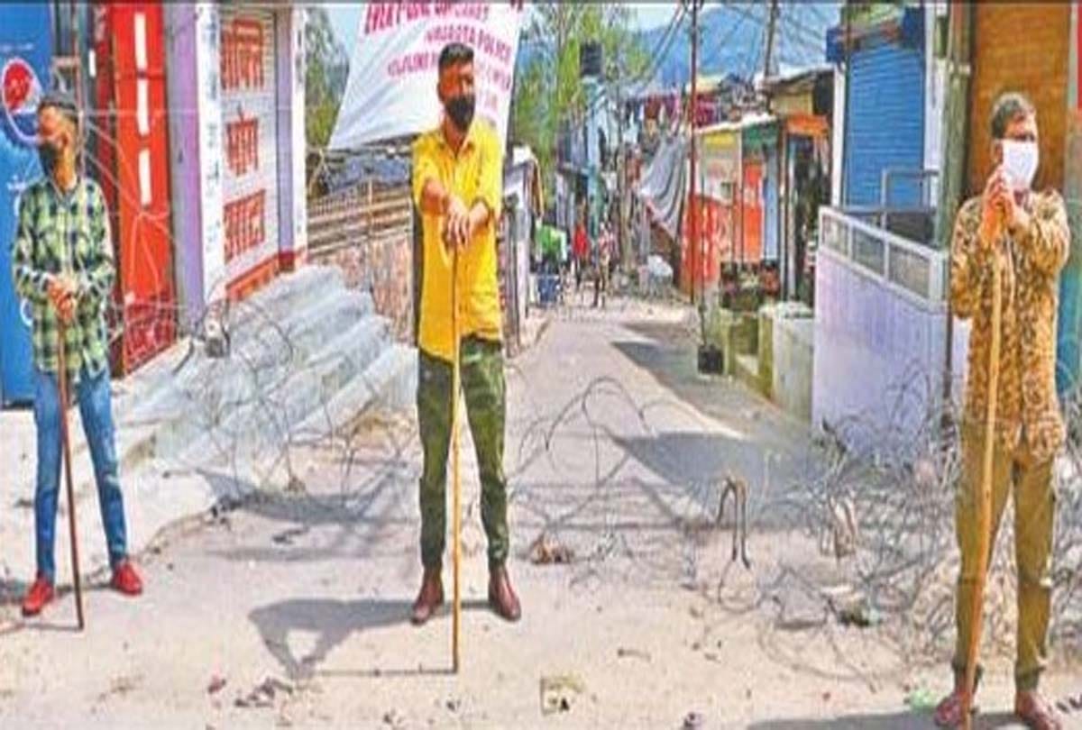Coronavirus in Jammu Kashmir (J&K) News in Hindi, Villagers formed army in fight against Corona
