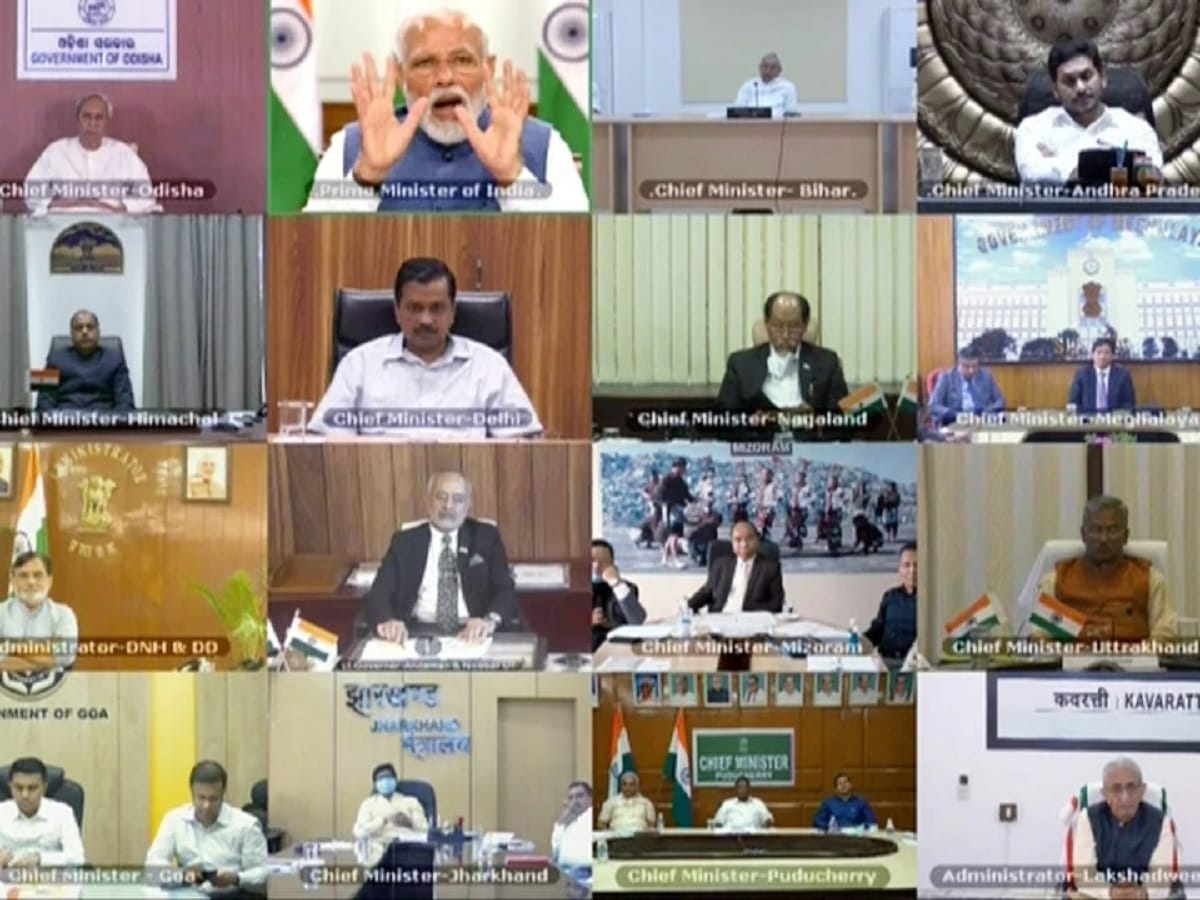 PM Narendra Modi will video conferencing with Chief Ministers of states on removal of Lockdown Coronavirus