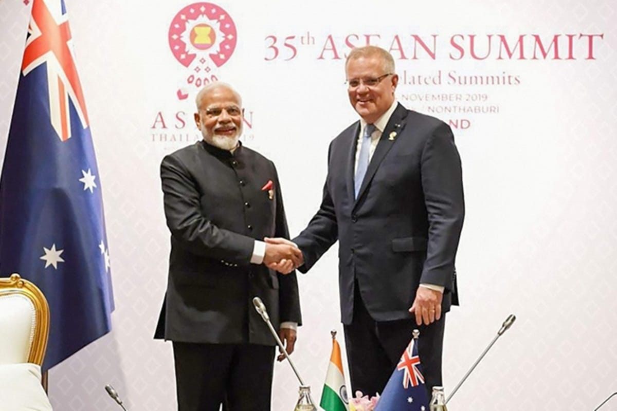 Australian PM Scott Morrison greets good friend Modi on Holi