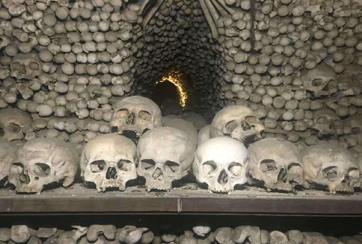 Sedlec Ossuary The church of Bones adorned with 70 thousand human skeletons