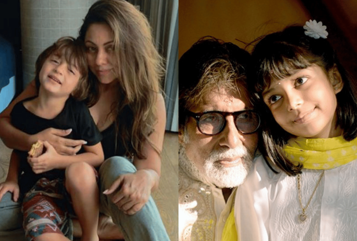 Corona Virus Bollywood stars kids support PM Narendra Modi Appeals For 9 Minutes At 9pm abram Aaradhya roohi yash