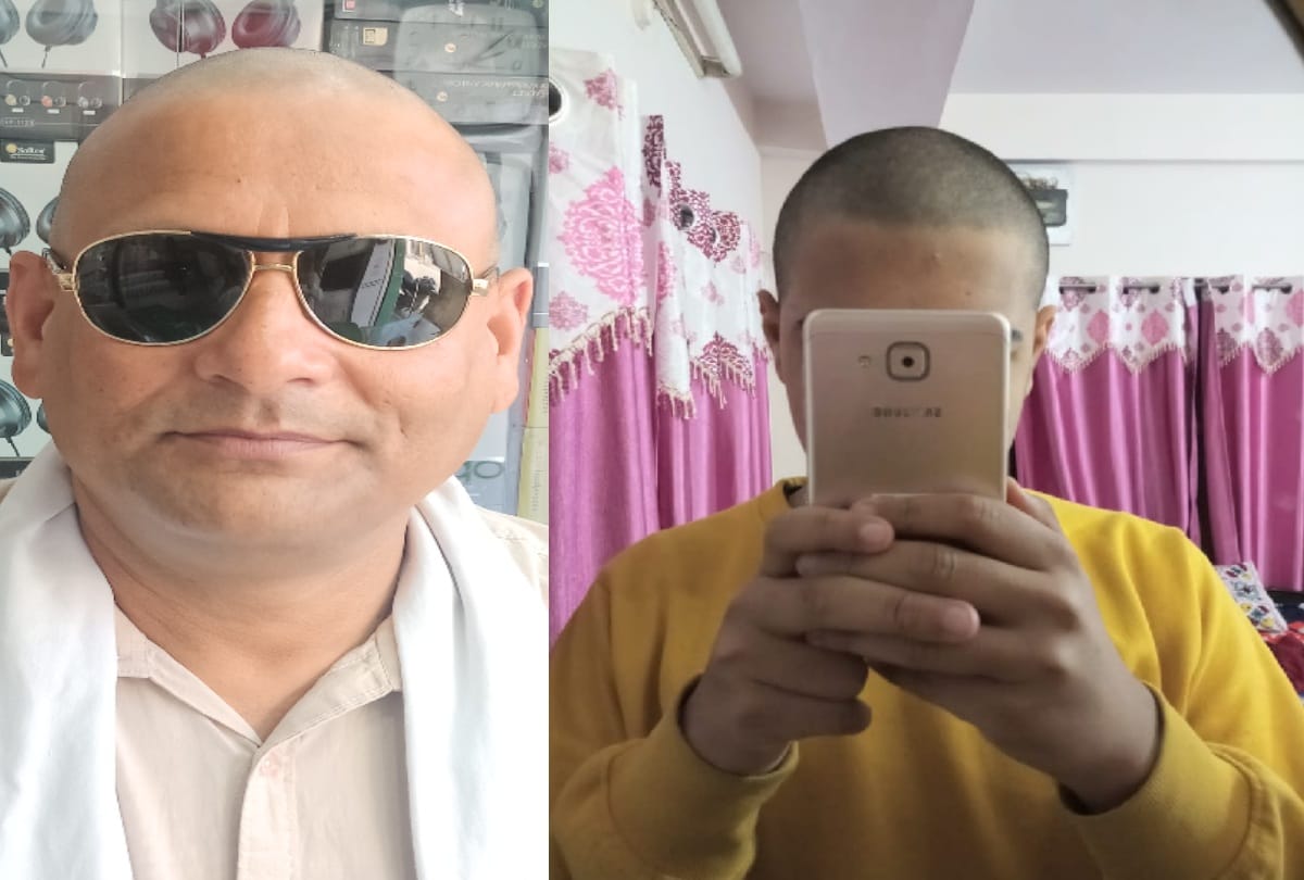 Corona effect: People hair and beard grew due to closing of The salon