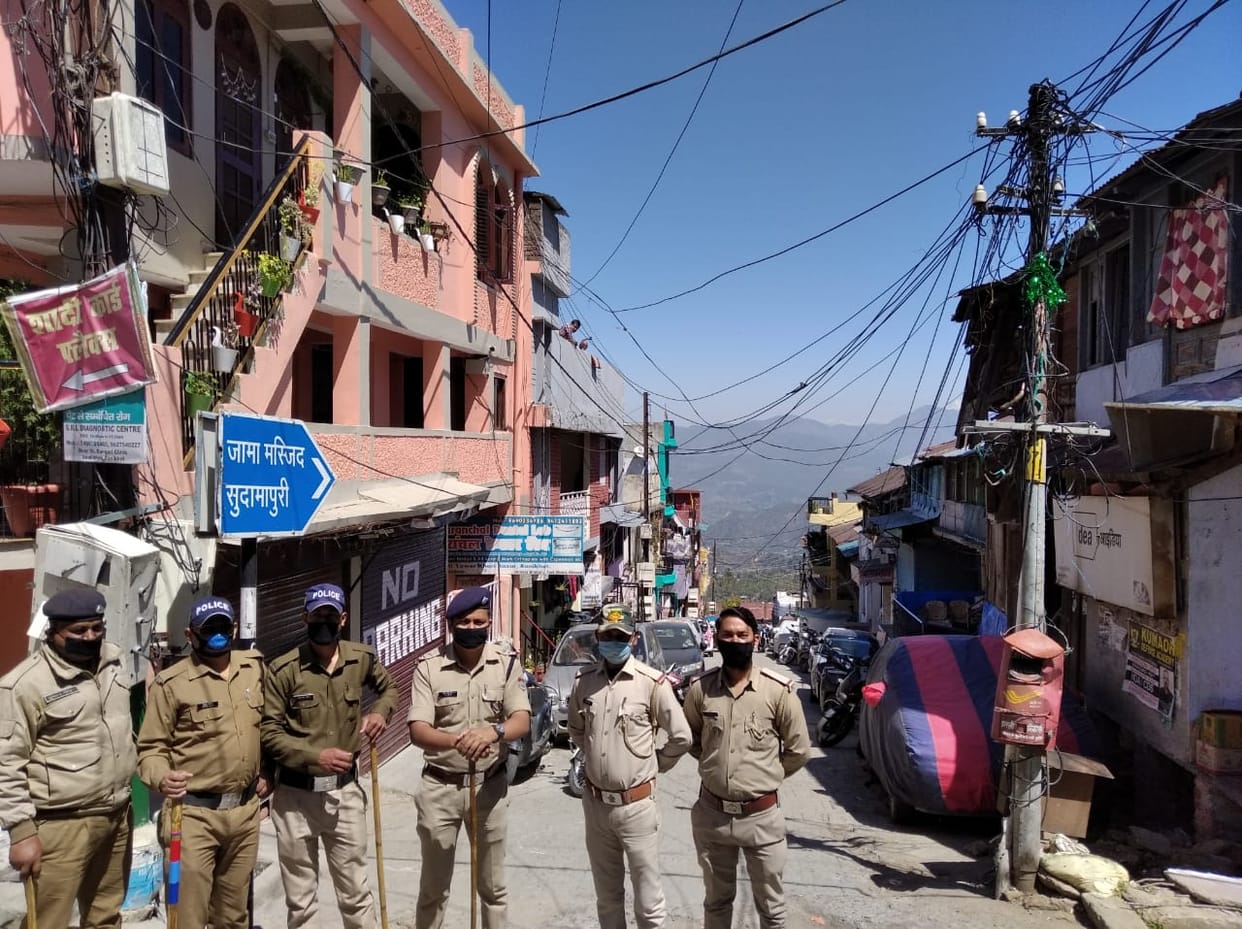 Coronavirus lockdown in uttarakhand live update: police become yamraj for awareness
