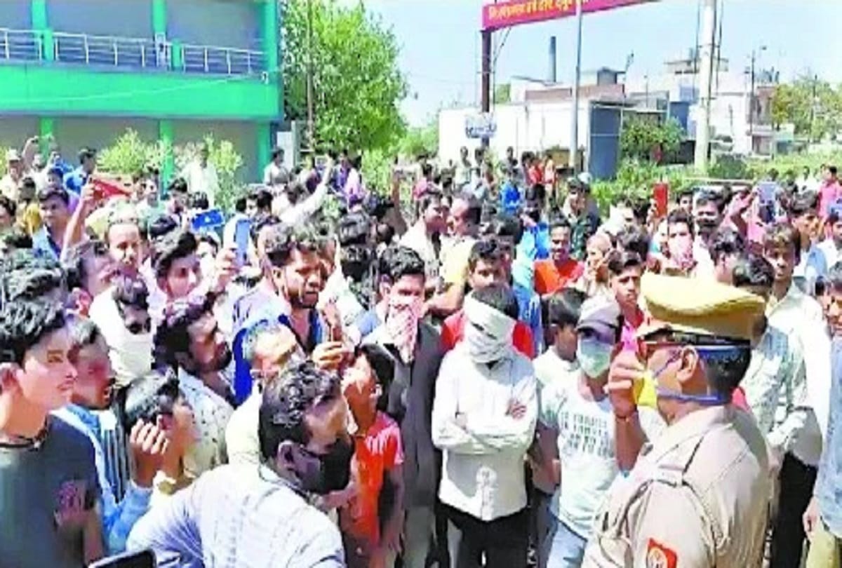 When the youth was beaten for breaking the lockdown, the miscreants surrounded the outpost