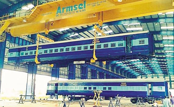 70 rail coach change to isolation ward