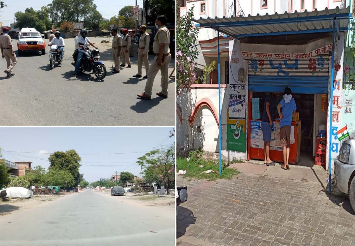 kanpur Lockdown: Do not go to the market from today,  handlers will come to the locality