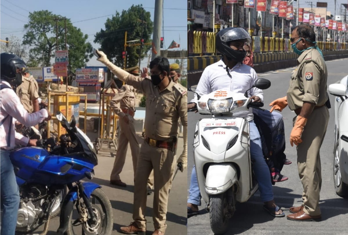Police Investigating people Who Came in contact return from Delhi Markaz at gorakhpur