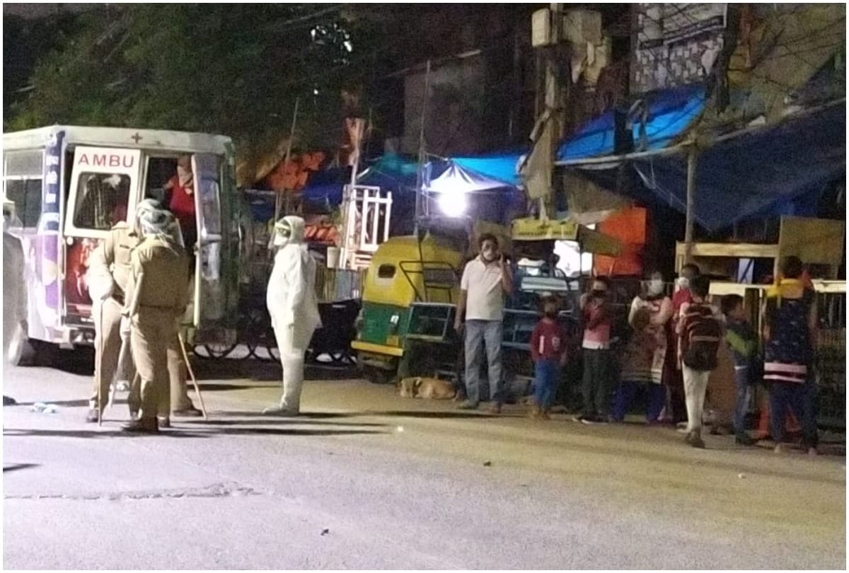 Noida: Police and Health Department team showed alertness, 200 people were quarantined from Sector 8