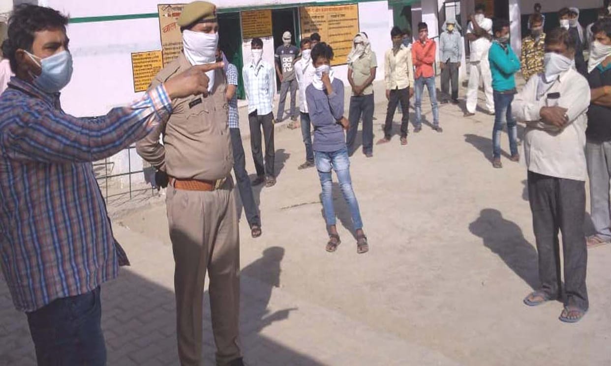 18 people were sent home from Bhanpur Quarantine Center