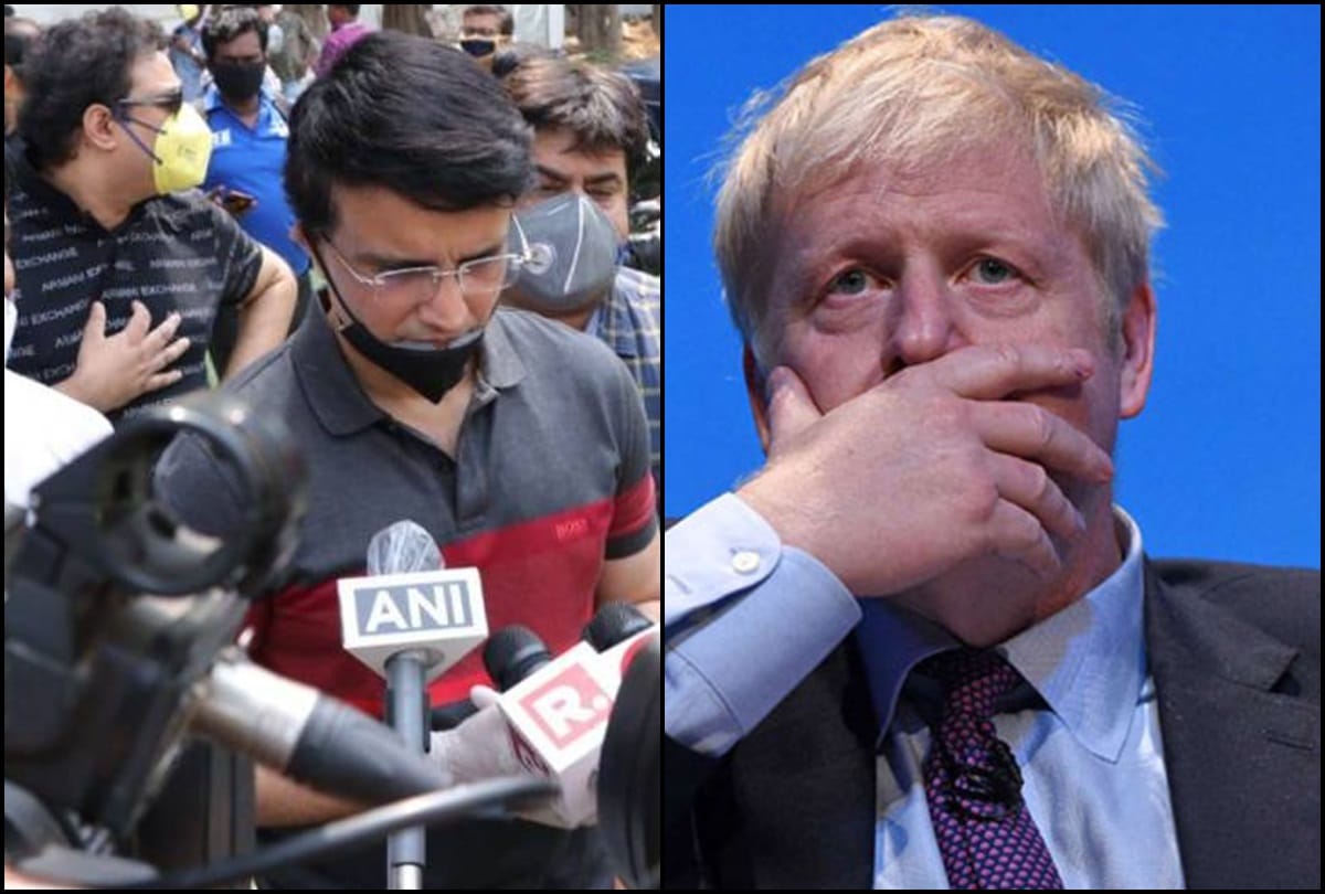 coronavirus: Bcci president Sourav Ganguly prayed for British pm Boris Johnson